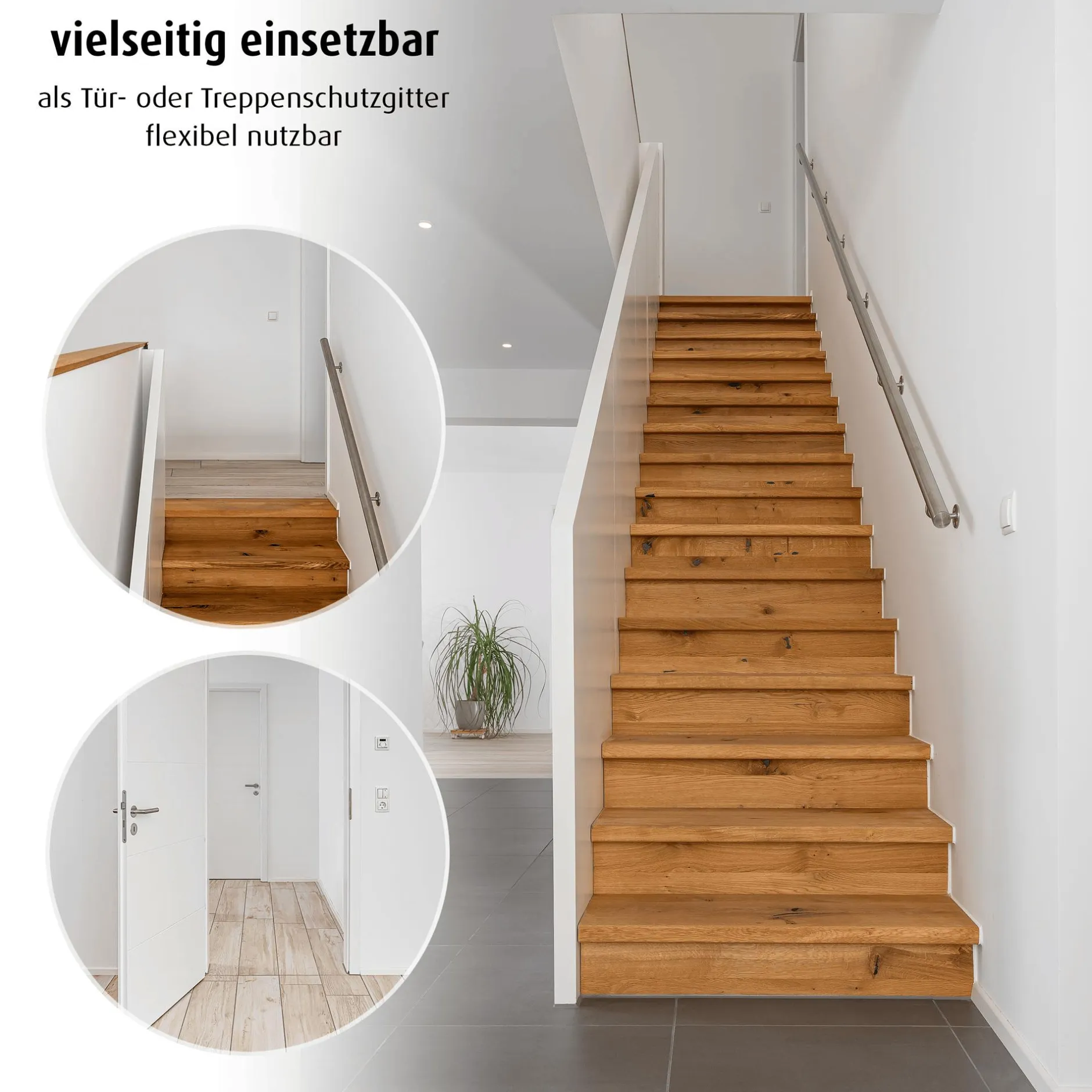 reer Klemm- und Schraubgitter 63 - 106 cm* Tür- & Treppenschutzgitter