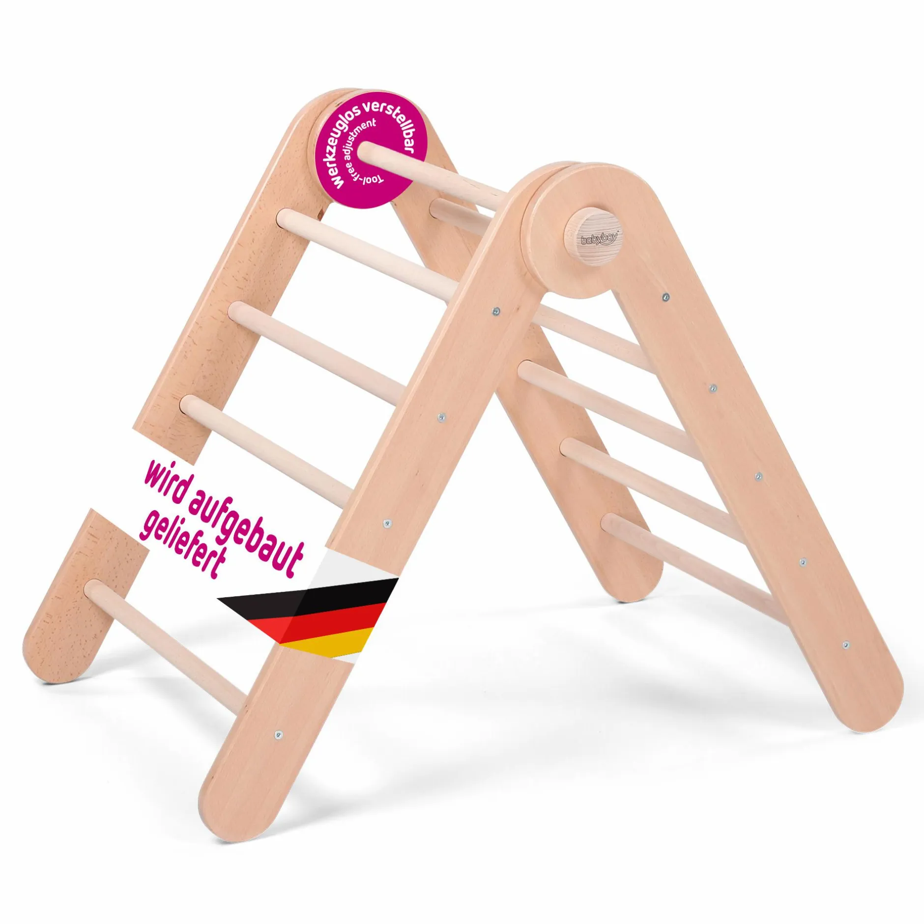 babybay Kletterdreieck Littlefoot*Kinder Spielgeräte|Lernspielzeug