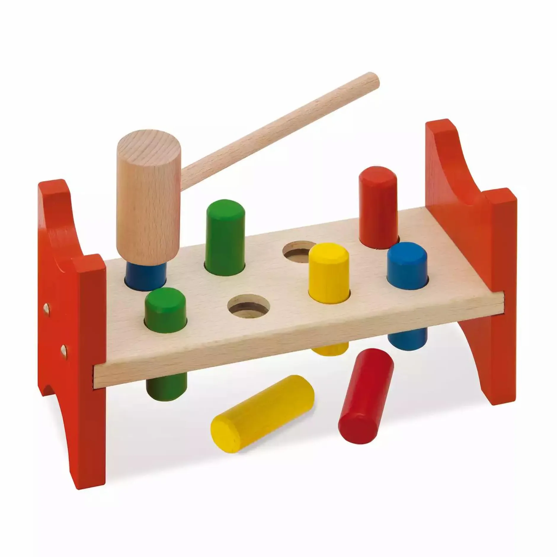 Eichhorn Klopfbank*Kinder Lernspielzeug|Holzspielzeug