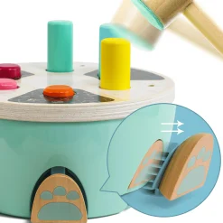 TOPBRIGHT Klopfspiel Schildkröte*Kinder Holzspielzeug
