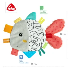 fehn Knister-Fisch* Knisterspielzeug & Knistertücher|Rasseln & Greiflinge