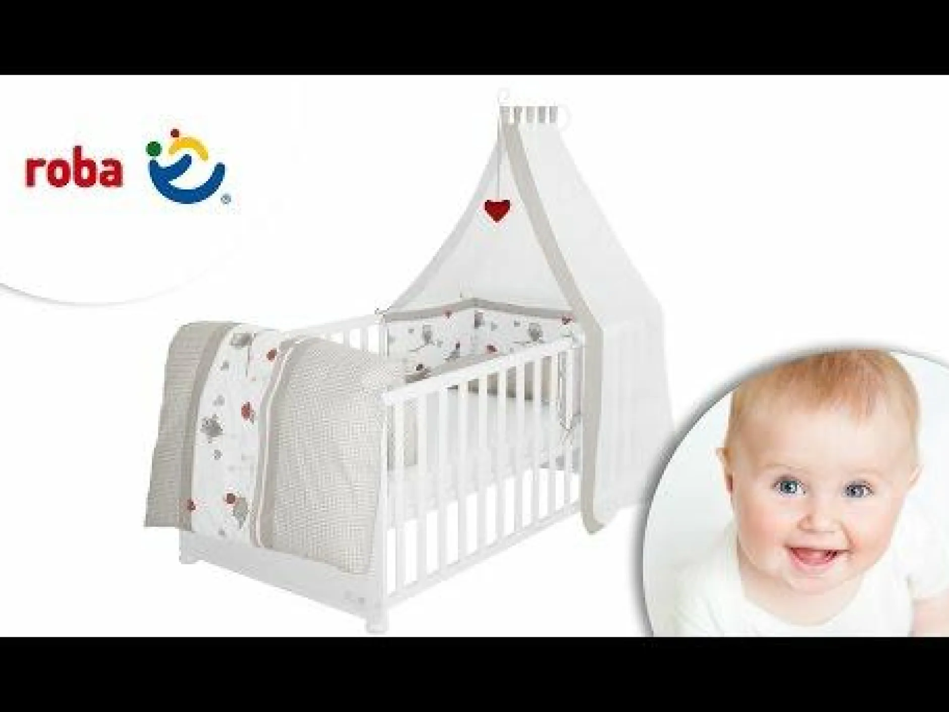 roba Komplettbettset Fox & Bunny* Babybetten