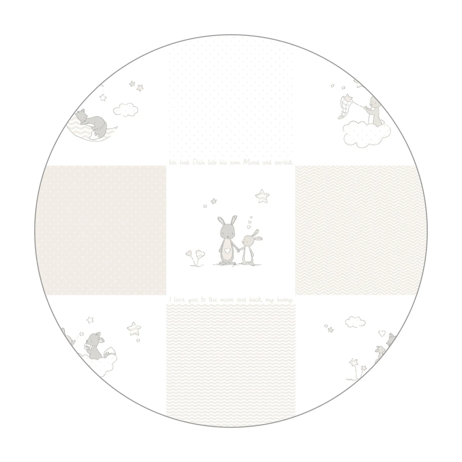 roba Komplettbettset Fox & Bunny* Babybetten