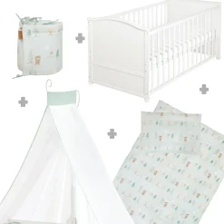 roba Komplettbettset Woodland Buddies* Babybetten