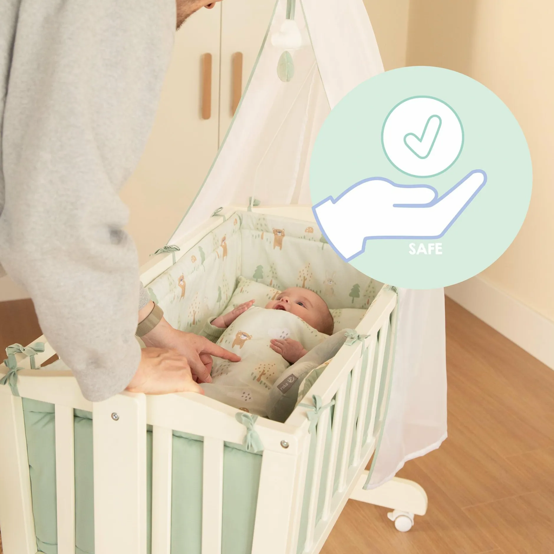 roba Komplettwiegenset Woodland Buddies* Babybetten