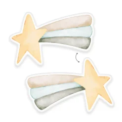 LITTLE ONE Konturenkissen Sternschnuppe* Deko & Accessoires