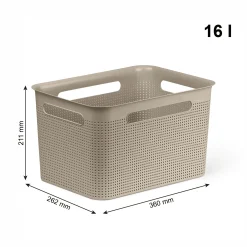 rotho Babydesign Korb M PINA Cappuccino* Deko & Accessoires