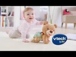 vtech Krabbel mit mir - Bär*Kinder Interaktives Spielzeug|Krabbelspielzeug