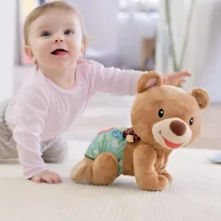 vtech Krabbel mit mir - Bär*Kinder Interaktives Spielzeug|Krabbelspielzeug