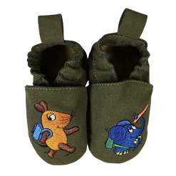 HOBEA Krabbelschuhe RecyStep Maus und Elefant* Babyschuhe