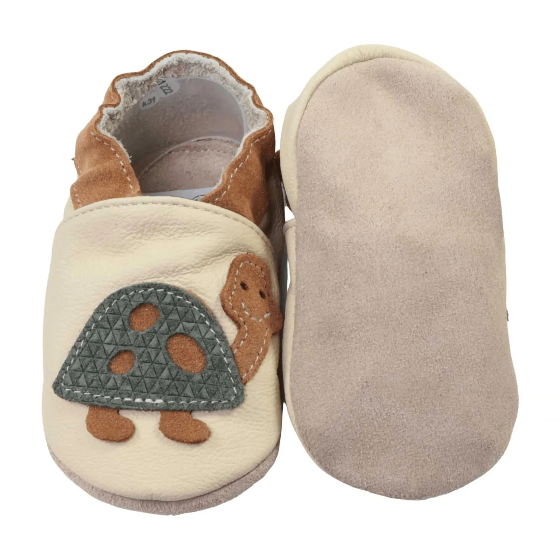 HOBEA Krabbelschuhe Schildkröte* Babyschuhe