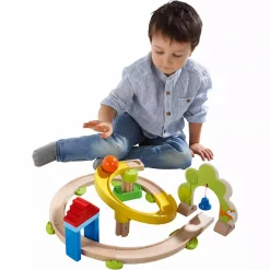 HABA Kugelbahn Kullerbü - Kringelbahn*Kinder Holzspielzeug|Spielzeug Ab 2 Jahre