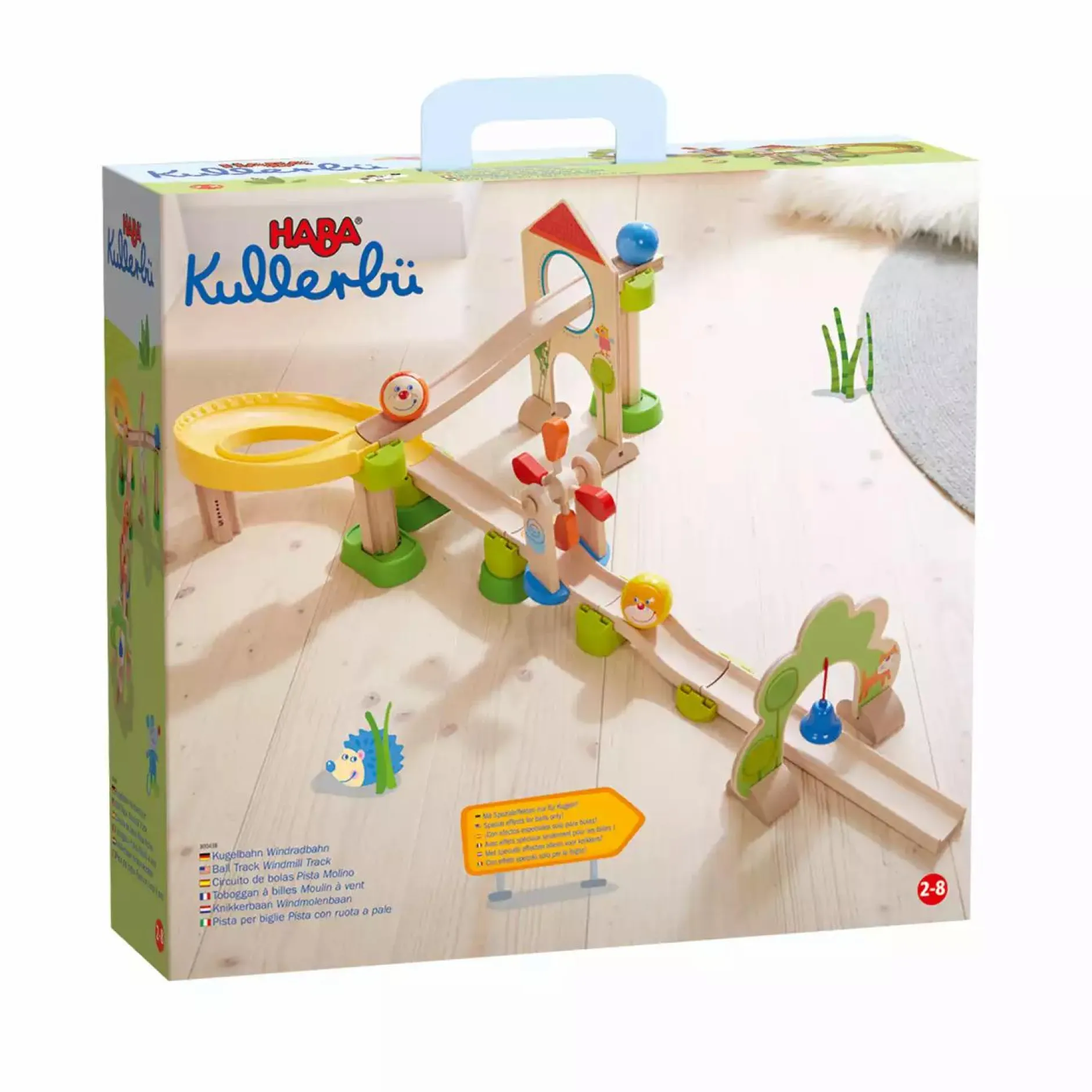 HABA Kullerbü Kugelbahn Windradbahn*Kinder Holzspielzeug|Spielzeug Ab 2 Jahre