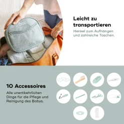 babymoov Kulturtasche Pflegeset Matcha* Hausapotheke