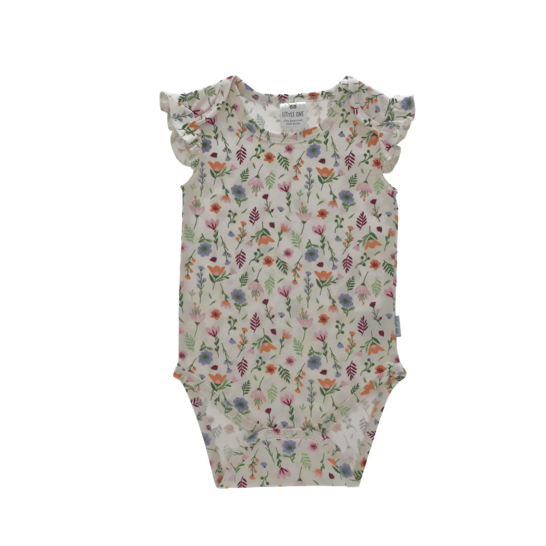 LITTLE ONE Kurzarmbody Blümchen* Bodys