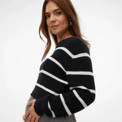 Mamalicious Kurzer Strickpullover* Umstandsoberteile