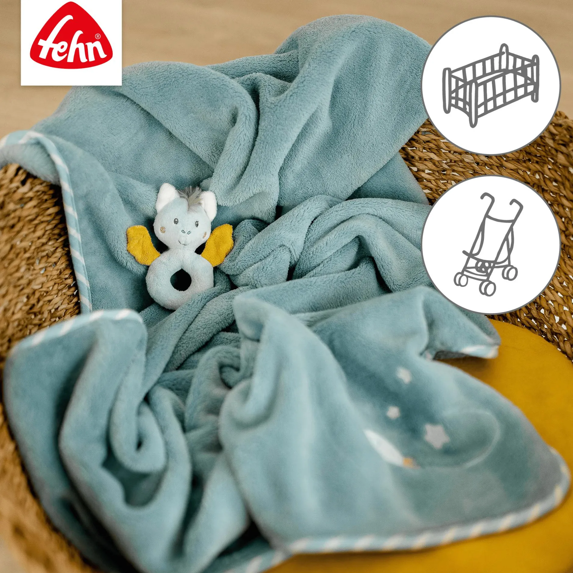 fehn Kuscheldecke Fledermaus* Bettausstattung