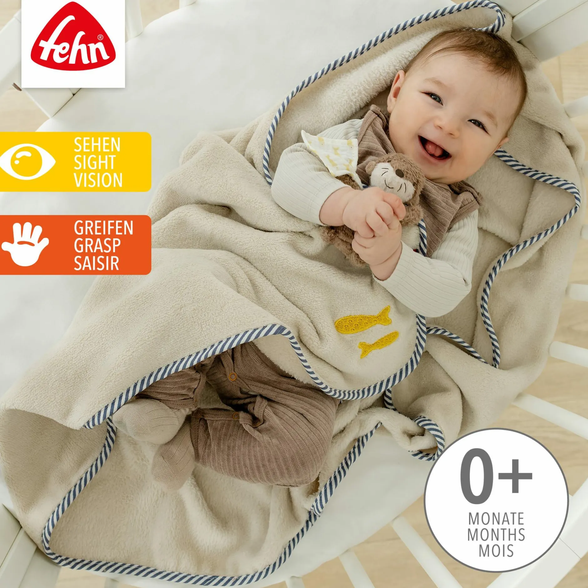 fehn Kuscheldecke Otter* Bettausstattung