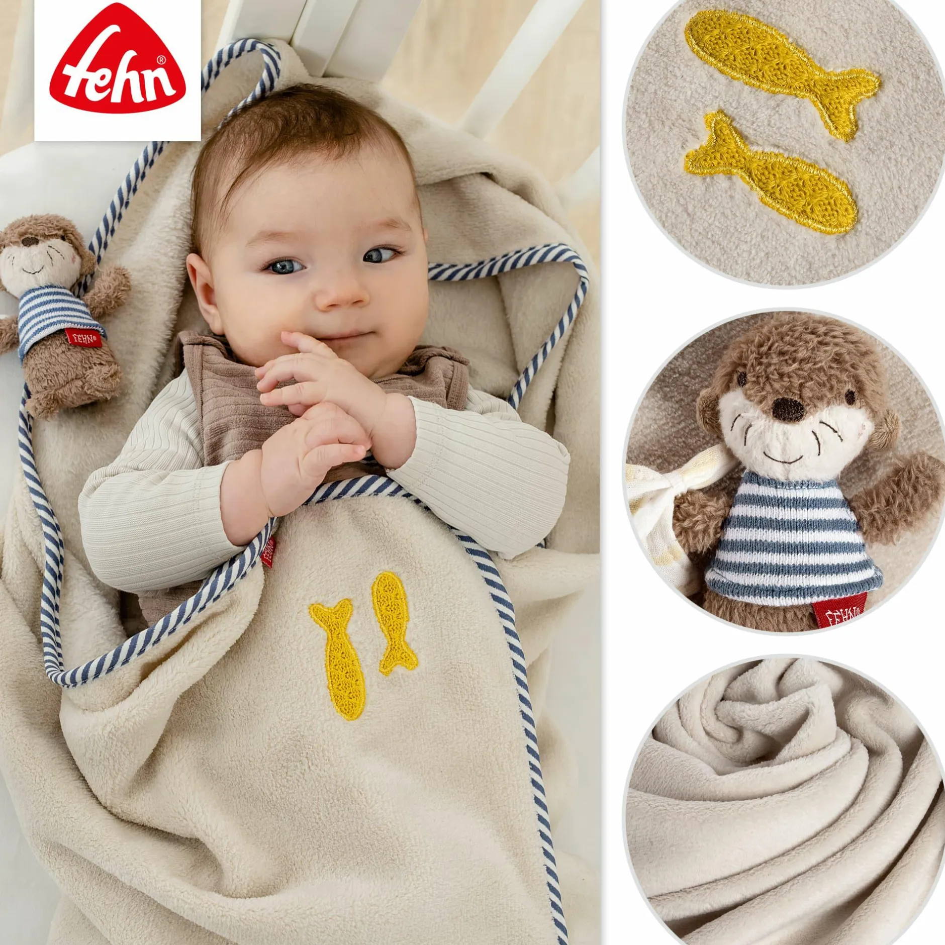 fehn Kuscheldecke Otter* Bettausstattung
