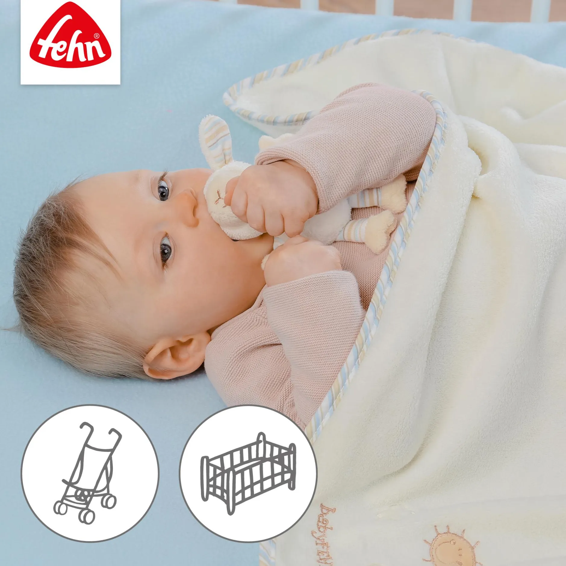 fehn Kuscheldecke Schaf* Bettausstattung