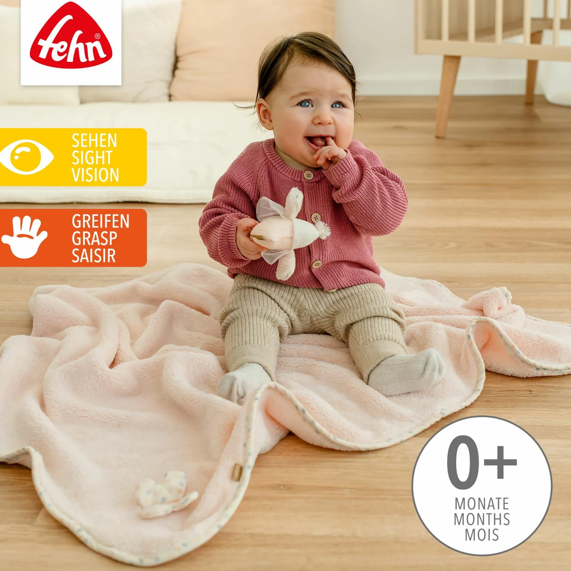 fehn Kuscheldecke Vogel* Bettausstattung