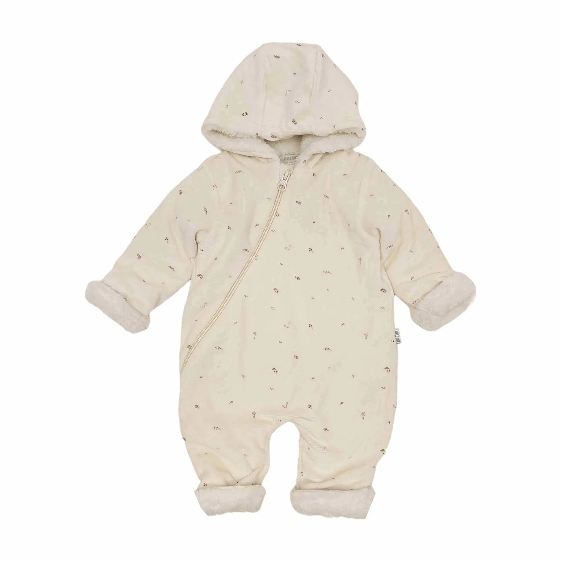LITTLE ONE Kuscheloverall mit Kapuze* Overalls
