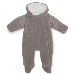 LITTLE ONE Kuscheloverall mit Klapphänden* Overalls