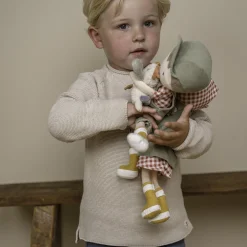 LITTLE DUTCH Kuschelpuppe Bauer Jim mit Huhn*Kinder Puppen & Puppenwagen|Kuscheltiere