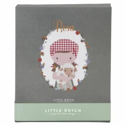 LITTLE DUTCH Kuschelpuppe Bäuerin Rosa mit Schaf*Kinder Puppen & Puppenwagen|Kuscheltiere