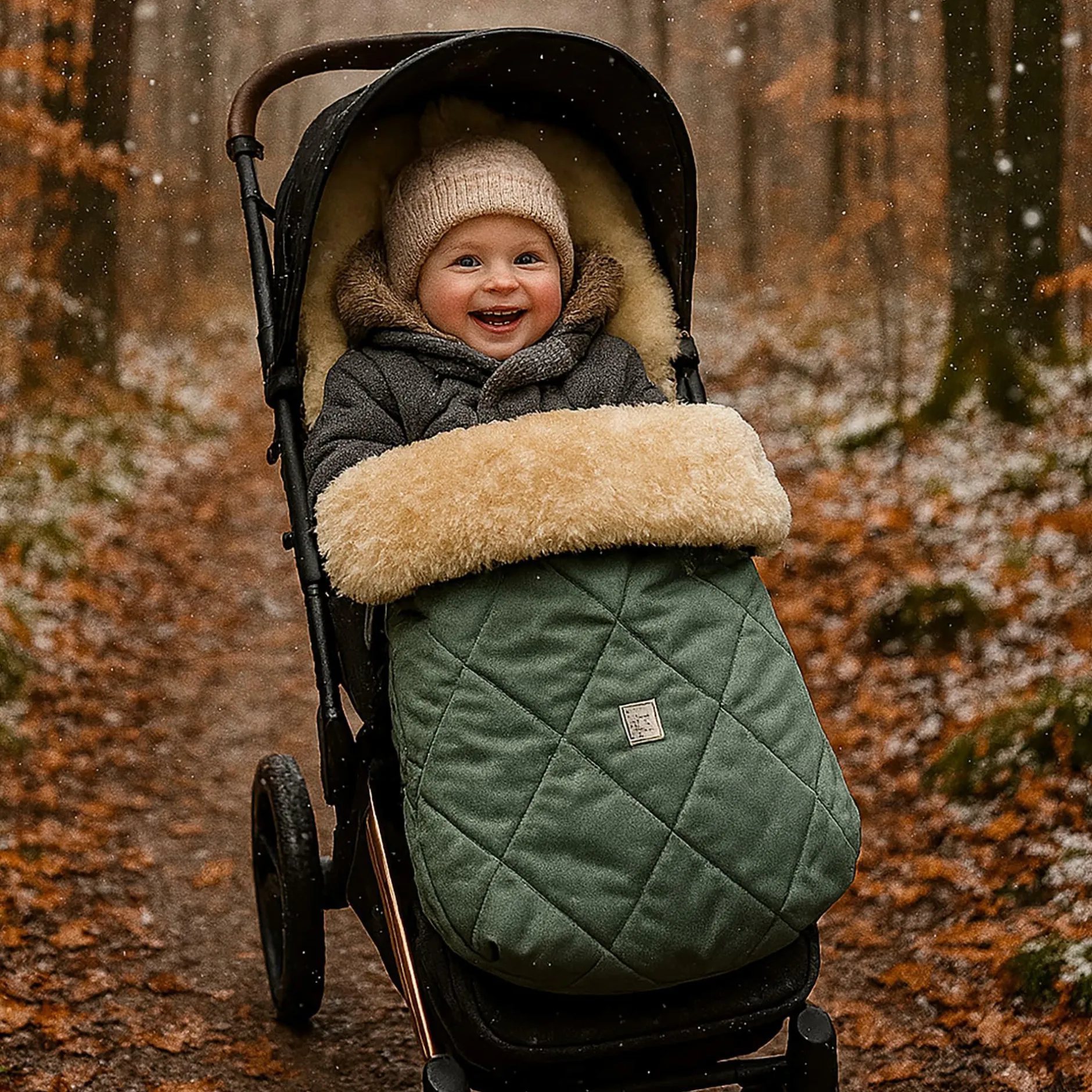 KAISER Lammfell Fußsack*Kinder Kinderwagen Zubehör
