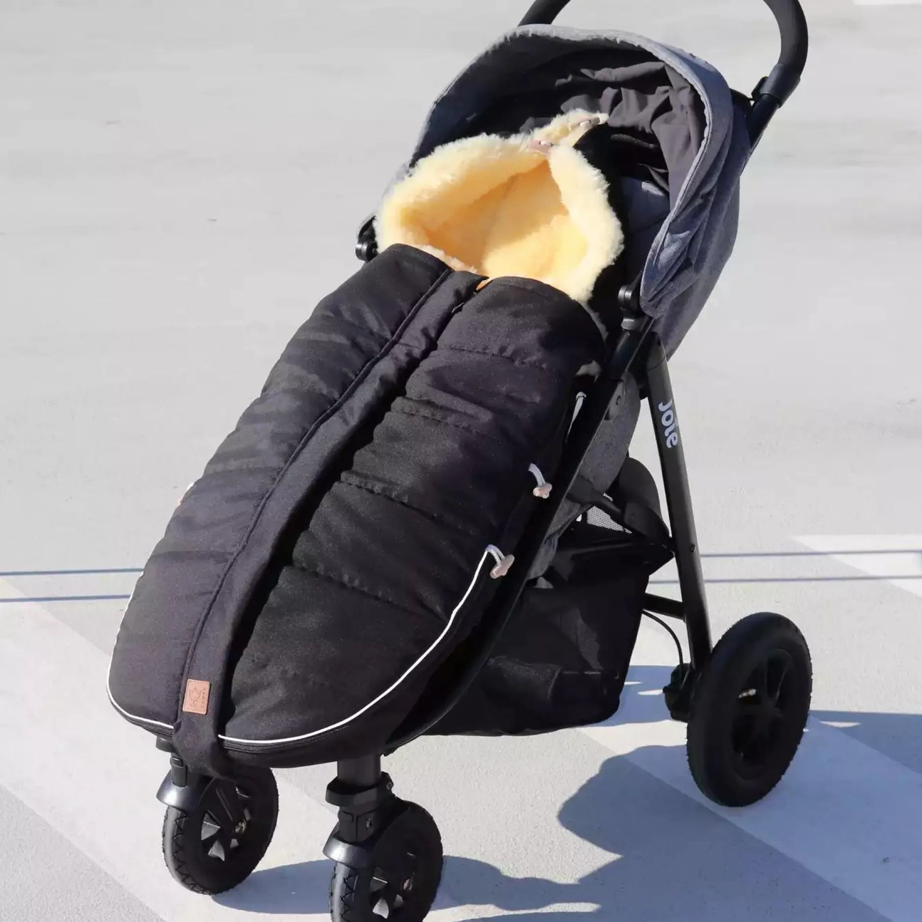 KAISER Lammfell Fußsack Allex*Kinder Kinderwagen Zubehör