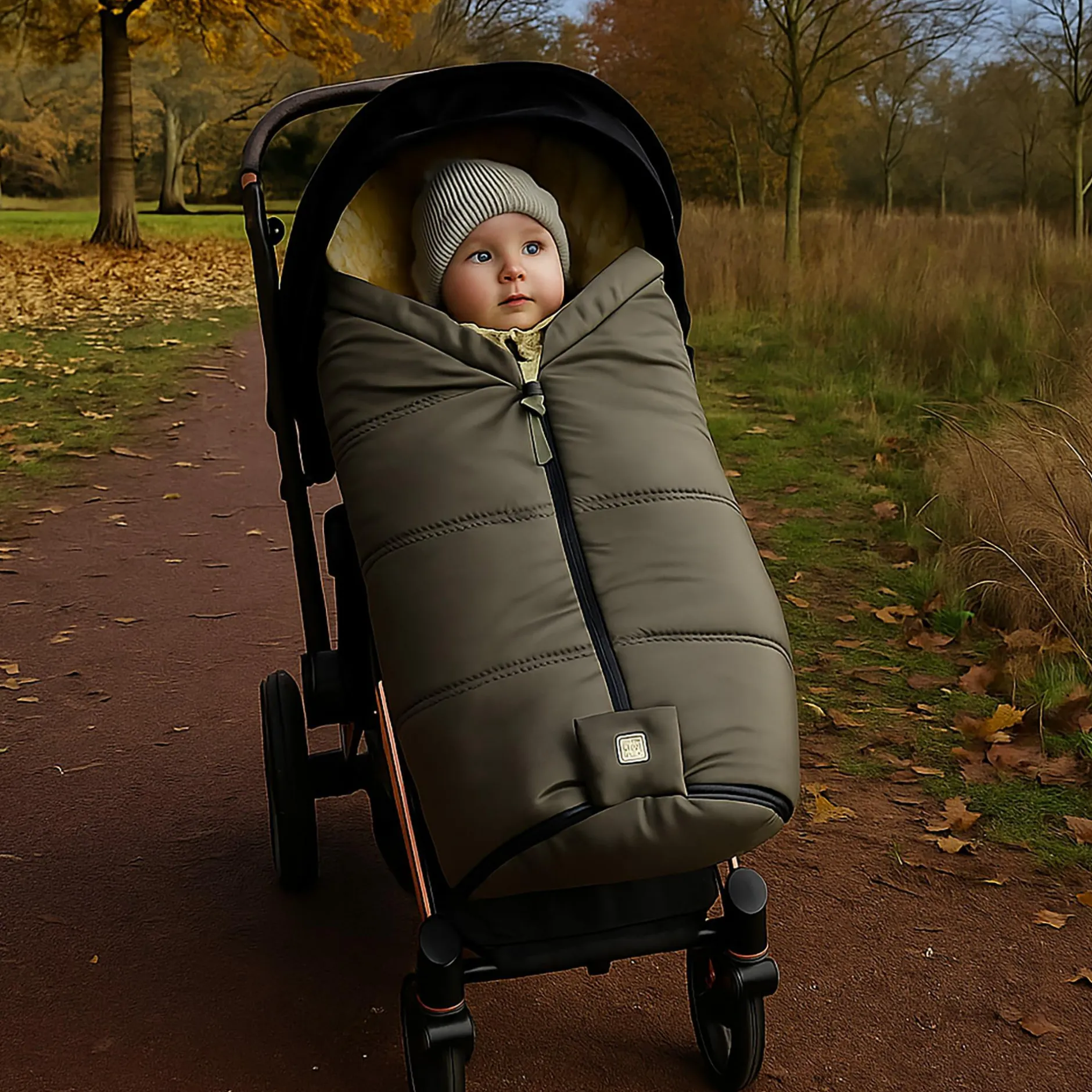KAISER Lammfell Fußsack Iglu*Kinder Kinderwagen Zubehör
