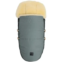 KAISER Lammfell Fußsack LOVE THE NATURE Slit Green*Kinder Kinderwagen Zubehör