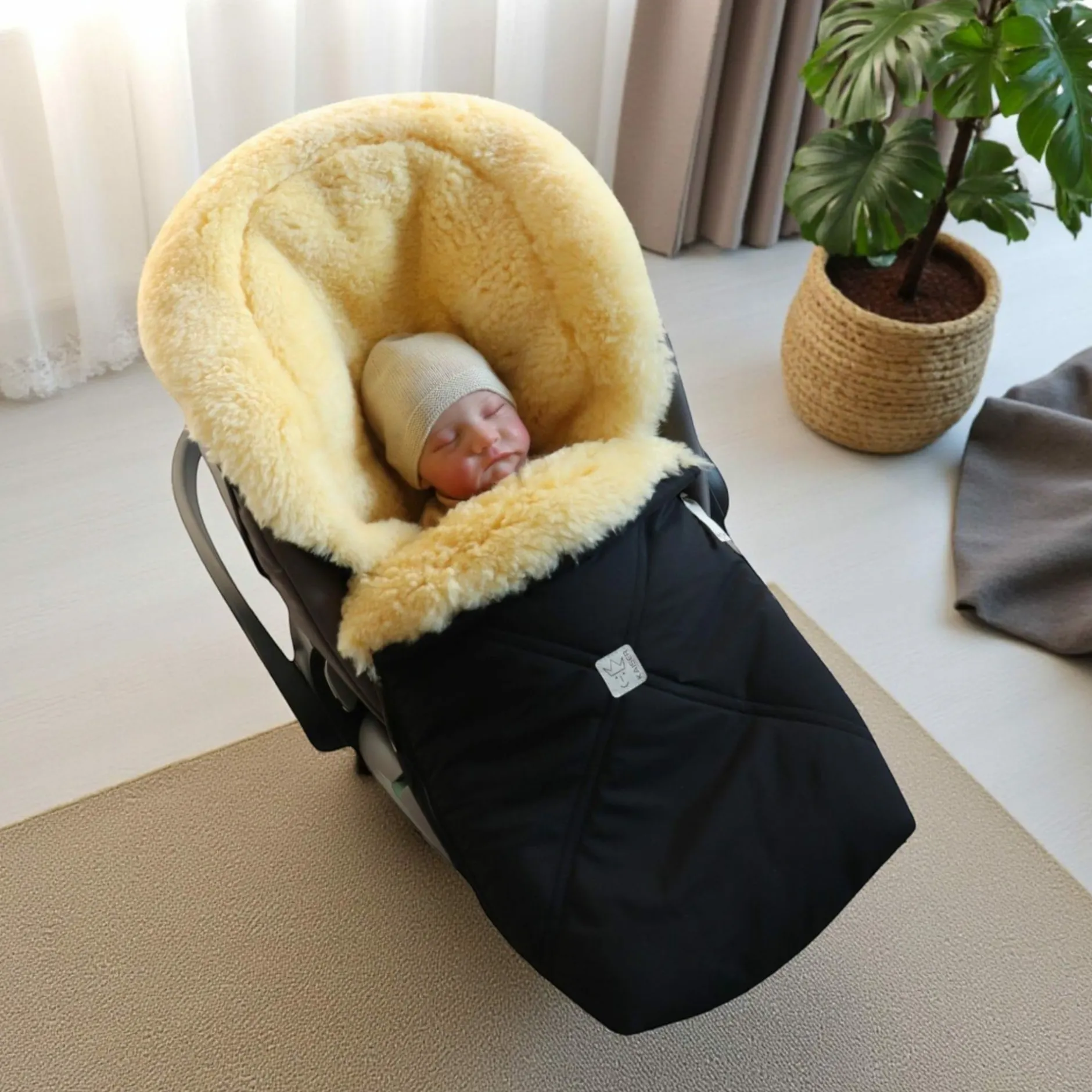 KAISER Lammfell-Fußsack Emmy*Kinder Kinderwagen Zubehör