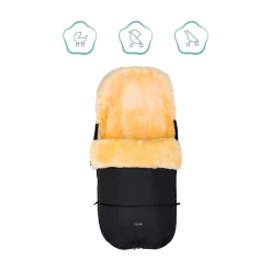 LITTLE ONE Lammfellfußsack Makalu*Kinder Kinderwagen Zubehör