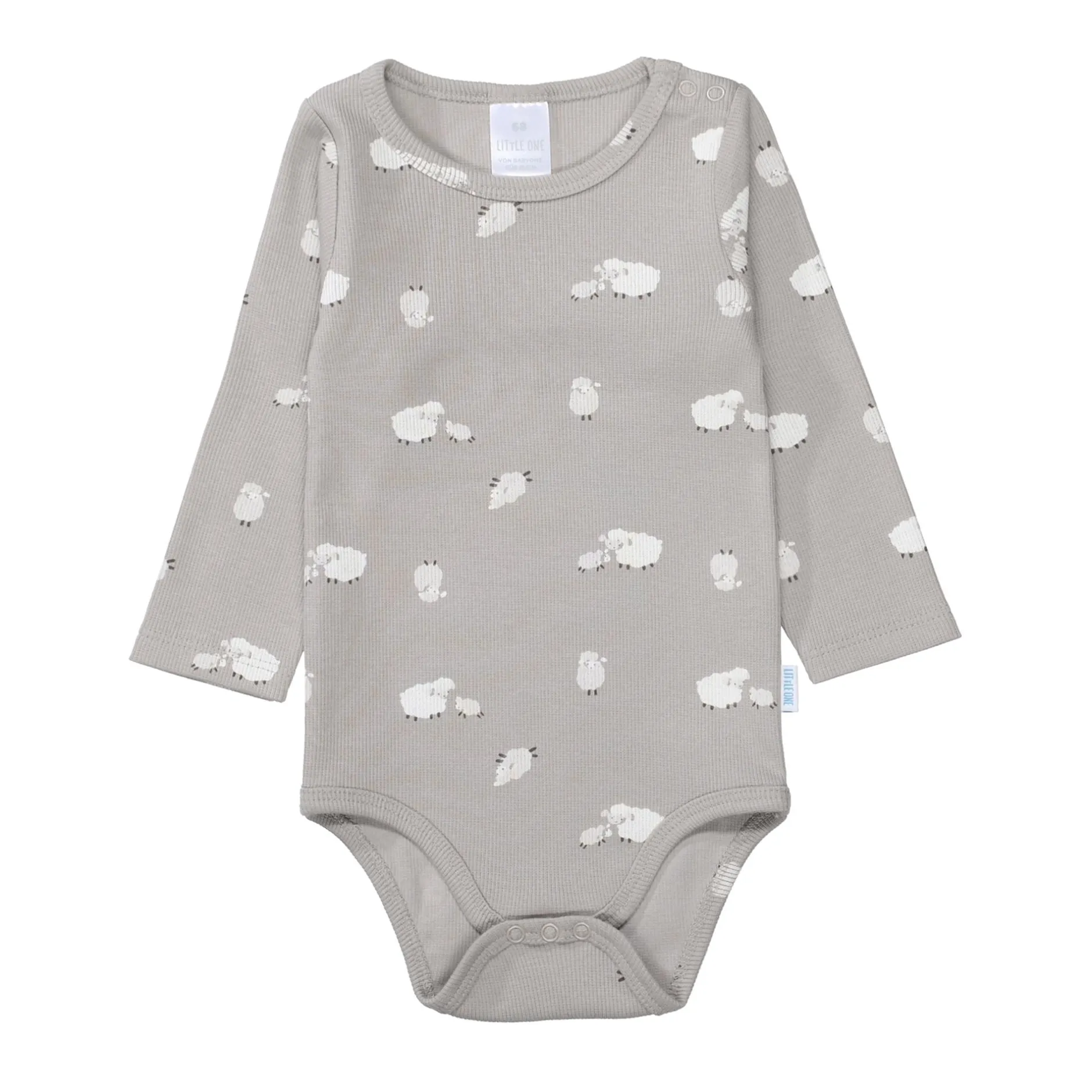 LITTLE ONE Langarmbody Schafe* Bodys