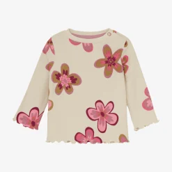 noppies Langarmshirt Blumen* Oberteile