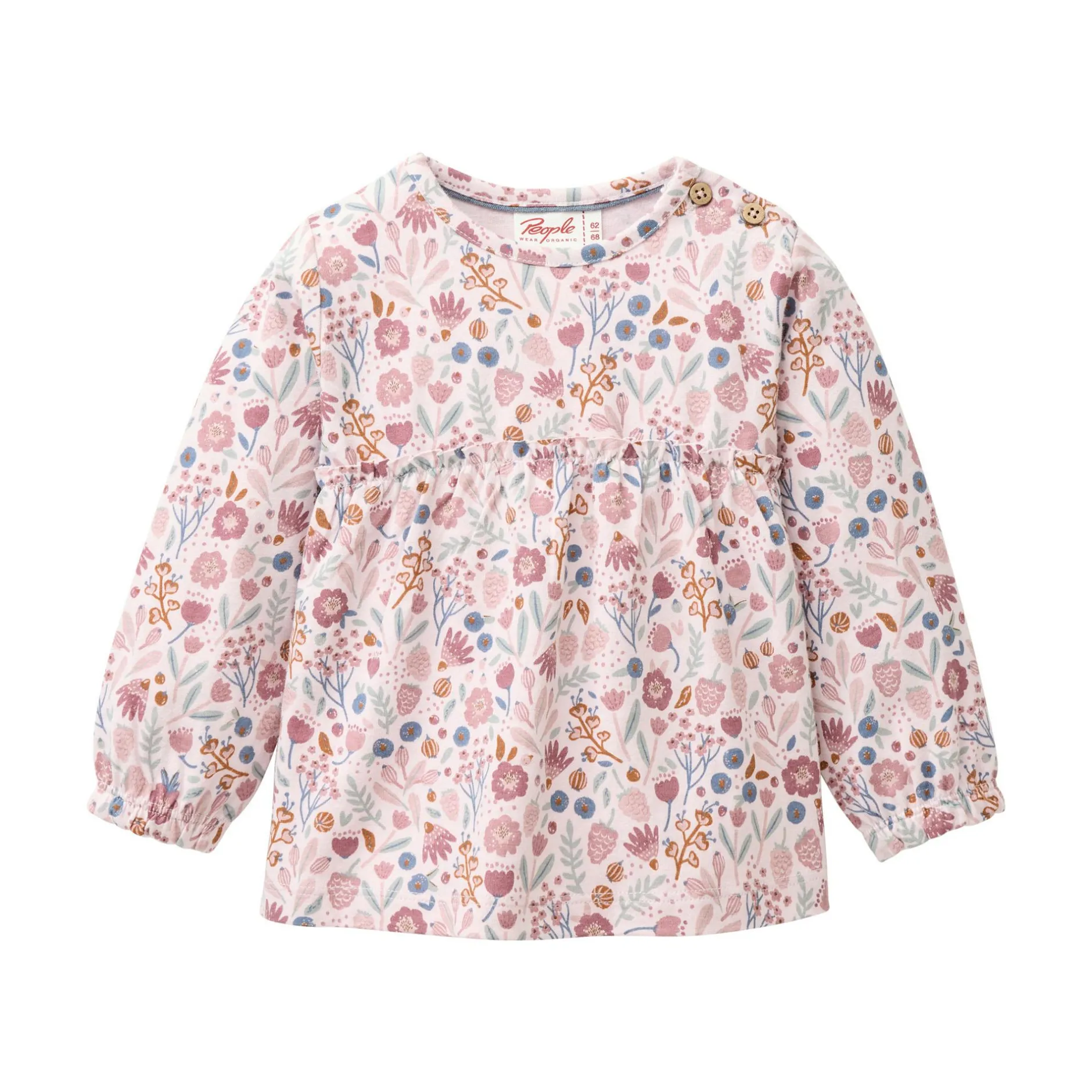 People Wear Organic Langarmshirt Herbstblüte* Oberteile