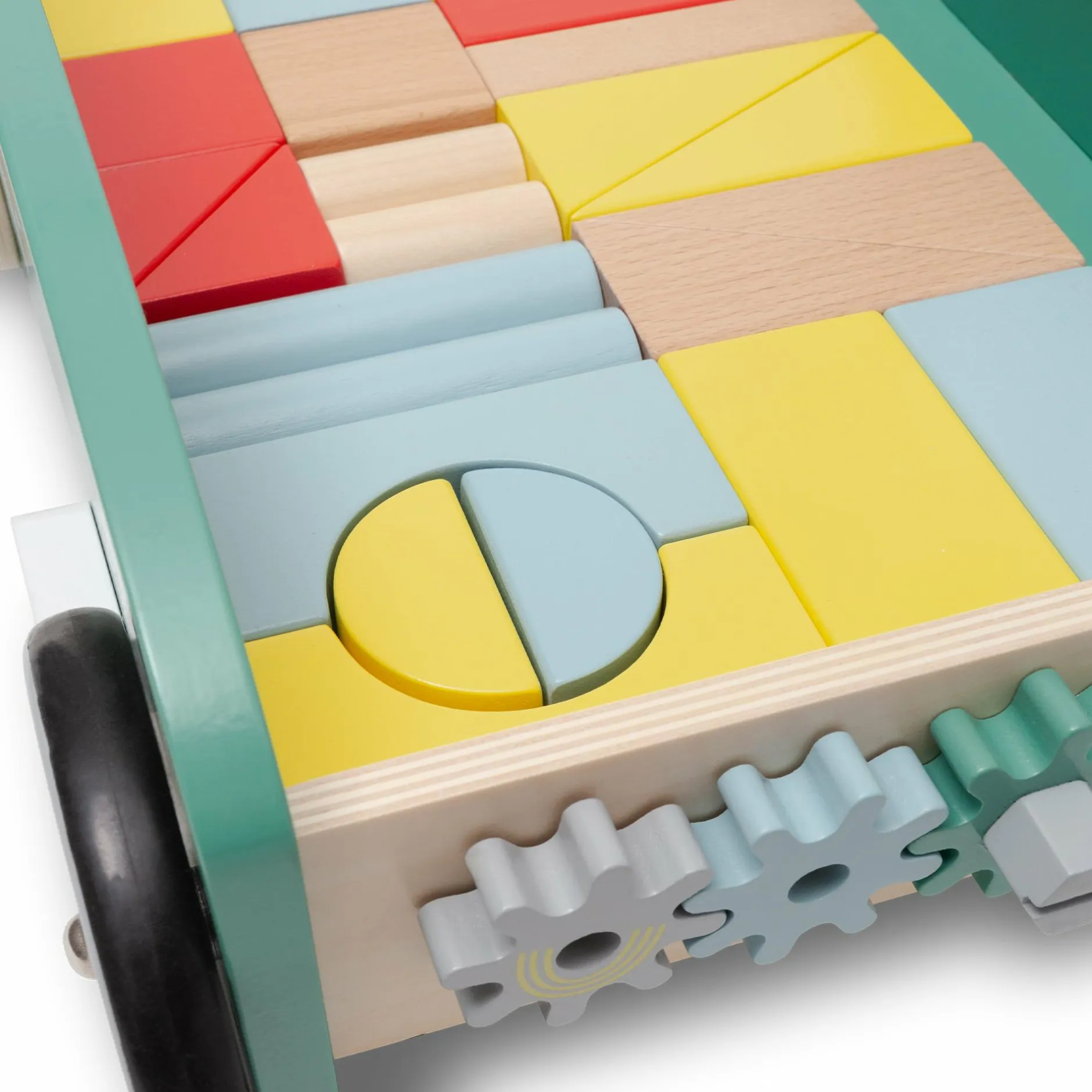 LITTLE ONE Lauflernwagen Bricks*Kinder Lauflernwagen|Lernspielzeug