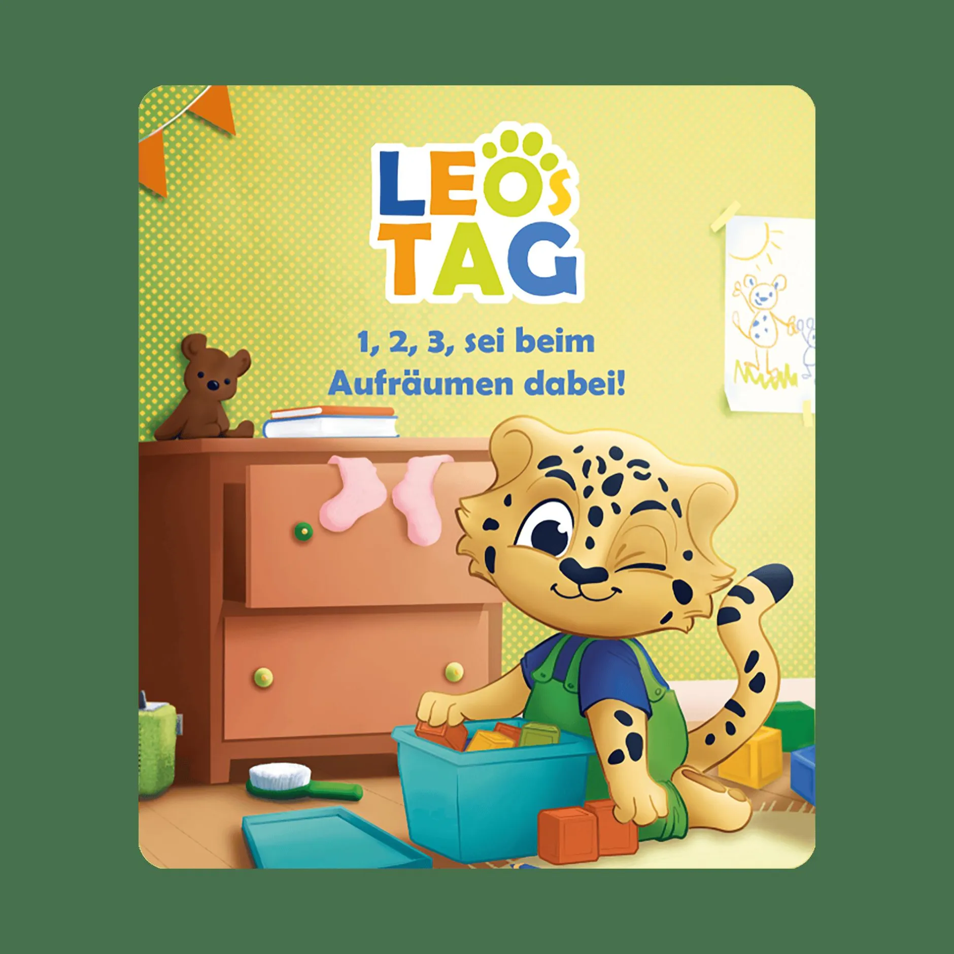tonies Leos Tag - 1, 2, 3, sei beim Aufräumen dabei!*Kinder Musik|Spielzeug Ab 3 Jahren