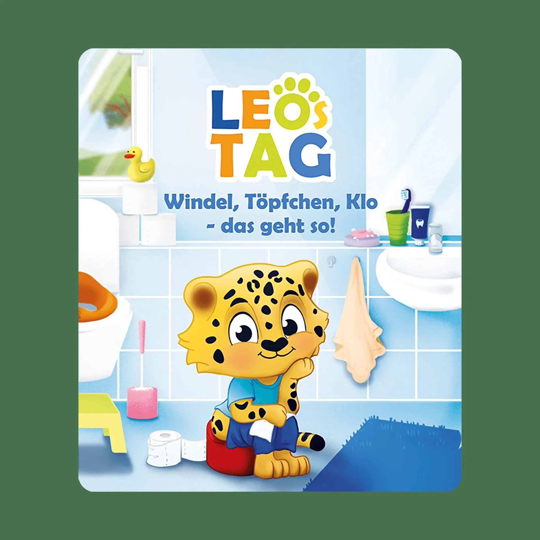 tonies Leos Tag - Windel, Töpfchen, Klo - das geht so!*Kinder Musik|Spielzeug Ab 3 Jahren