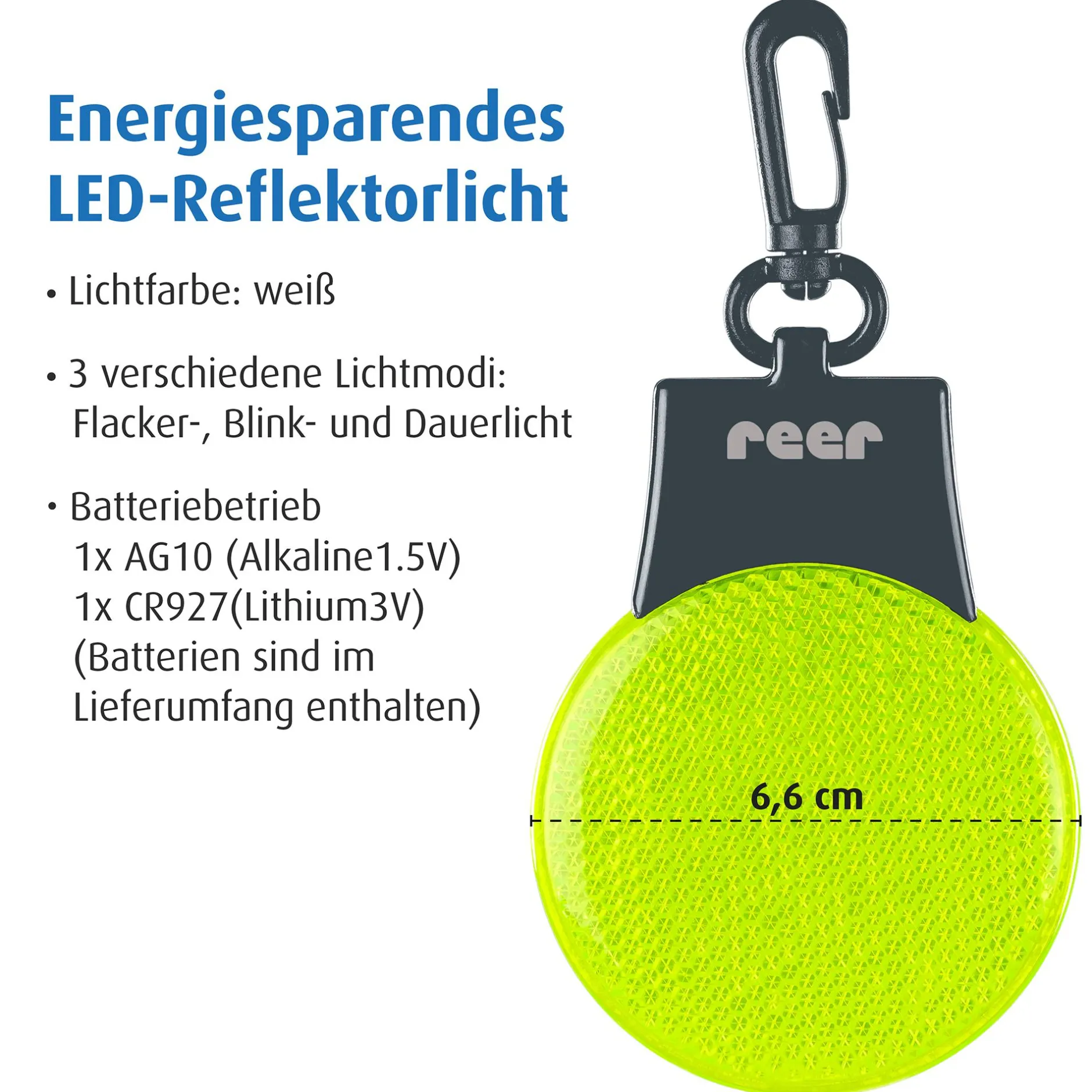 reer Light & Go Sicherheitslicht*Kinder Kindersicherung|Kinderwagen Zubehör