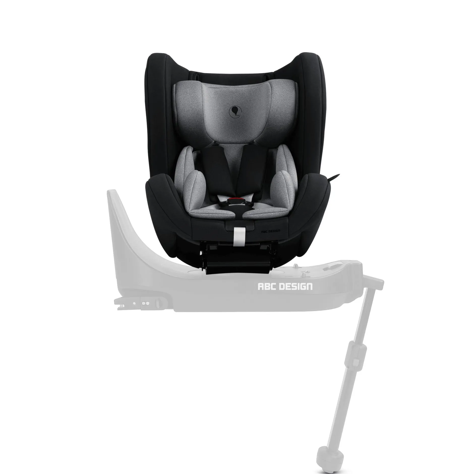 ABC DESIGN Lily i-Size Graphite*Kinder Reboarder 0-18 Kg, Gruppe 0+/1