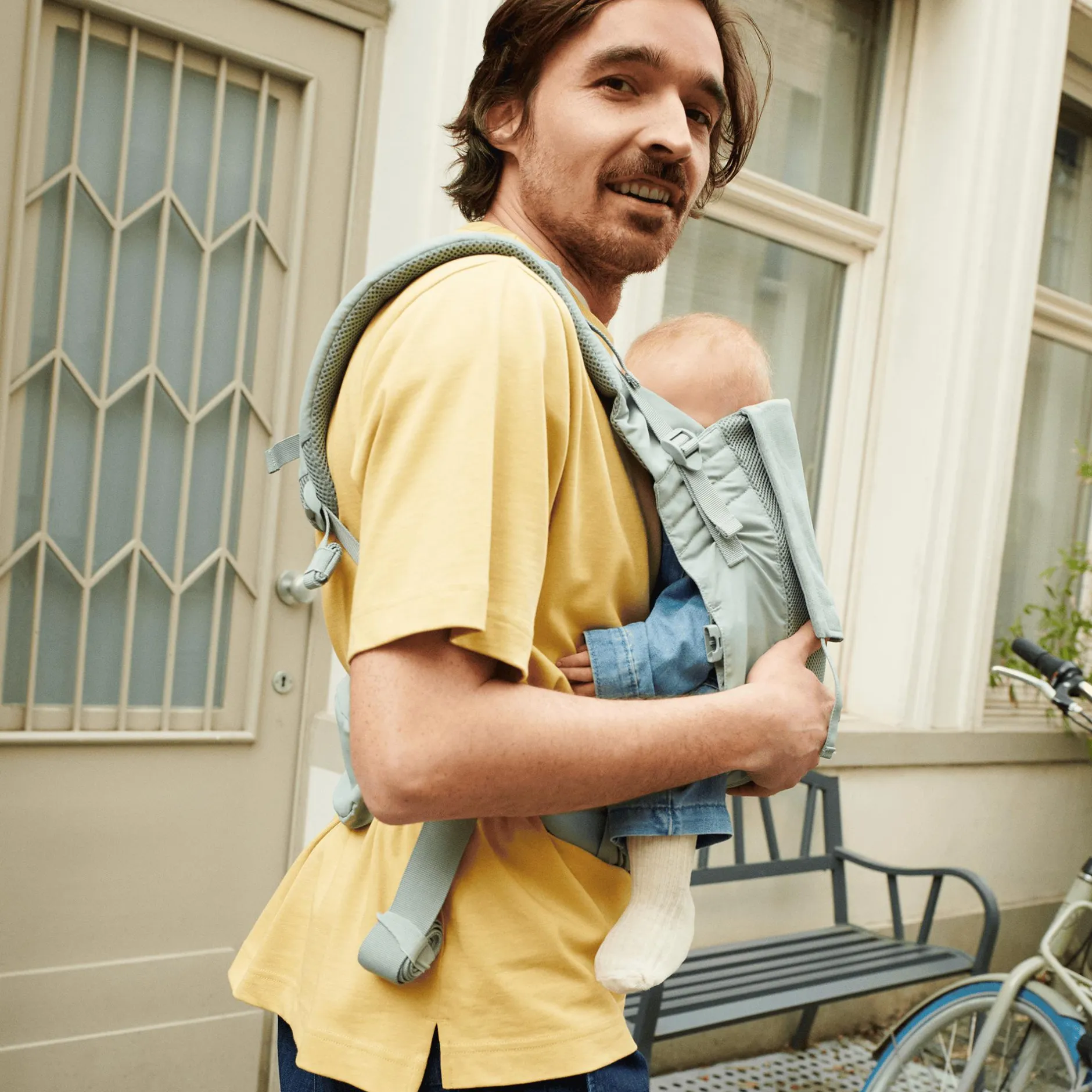STOKKE Limas™ Babytrage Mesh Glacier Green* Babytragen