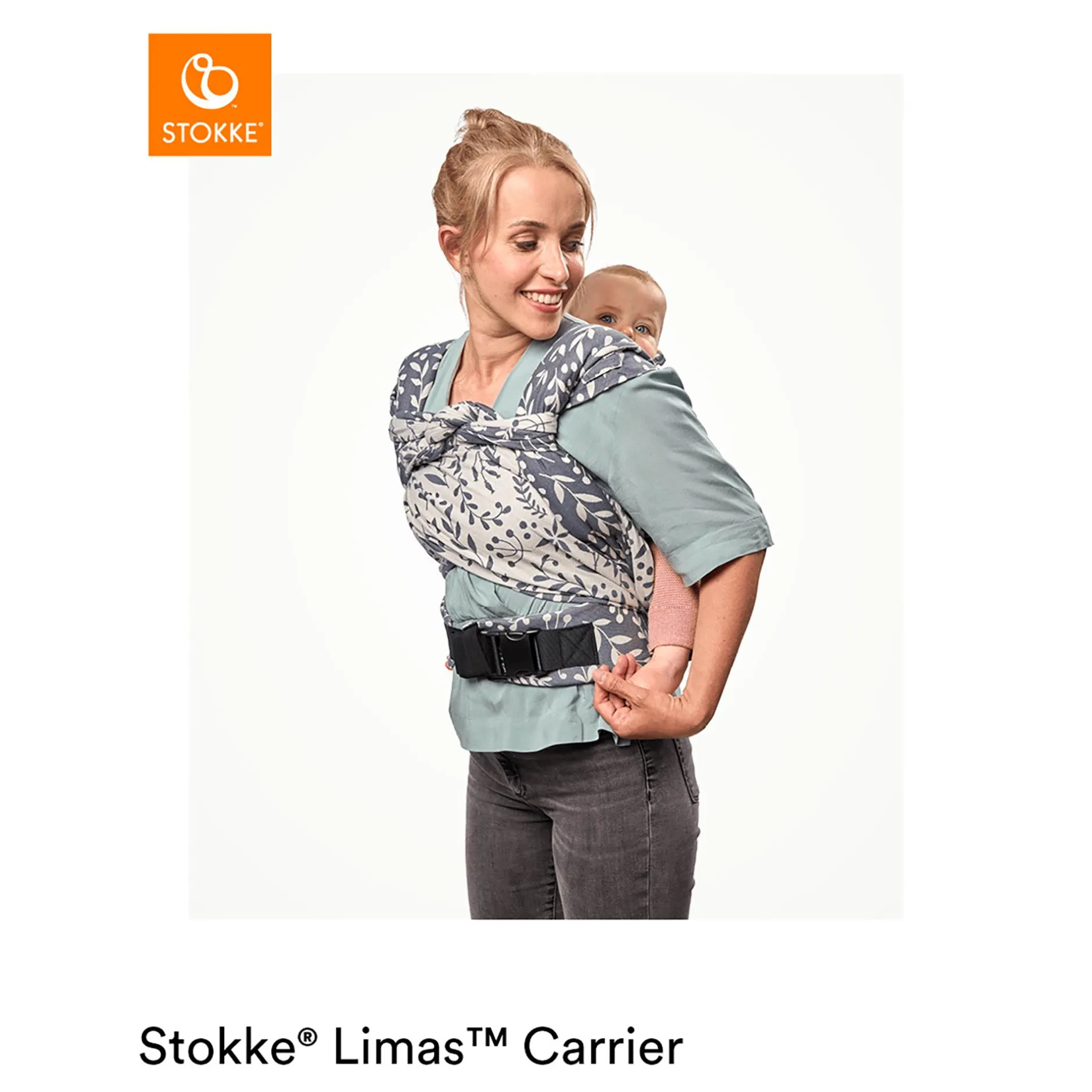 STOKKE Limas™ Babytrage Plus Floral Slate* Babytragen