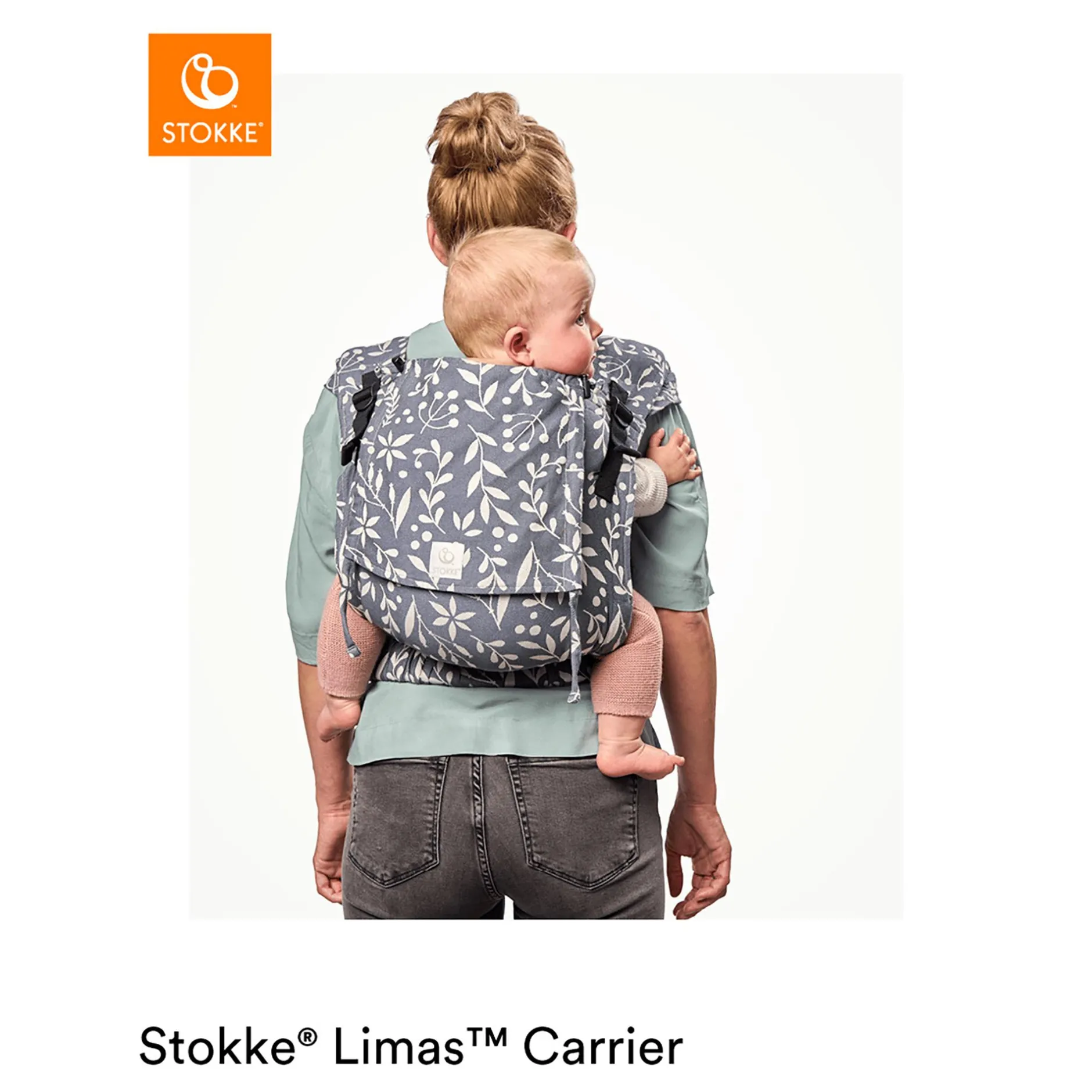 STOKKE Limas™ Babytrage Plus Floral Slate* Babytragen