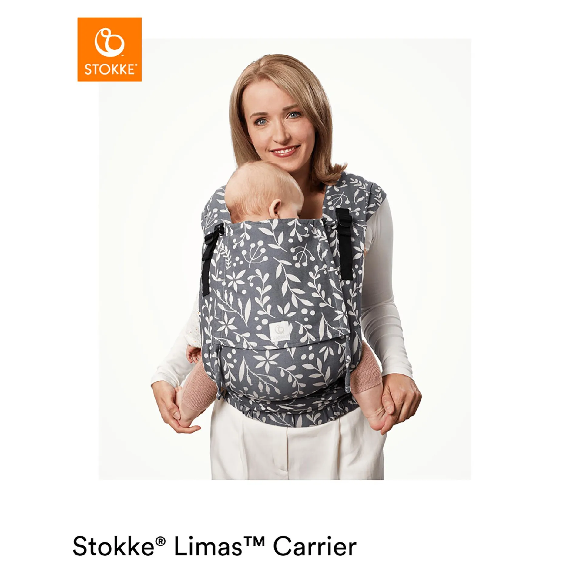 STOKKE Limas™ Babytrage Plus Floral Slate* Babytragen