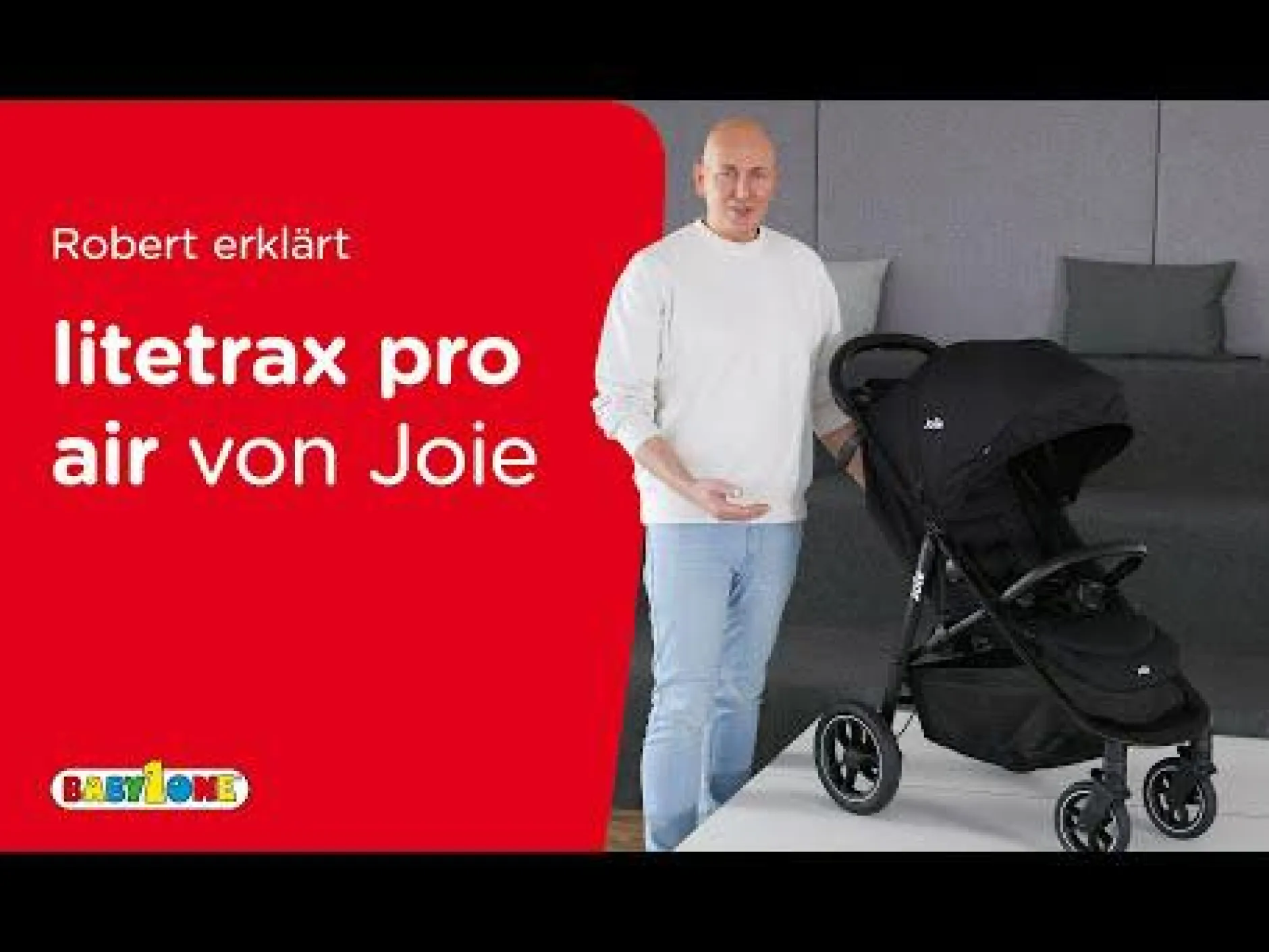 Joie Litetrax™ Pro Air Pebble*Kinder Buggys