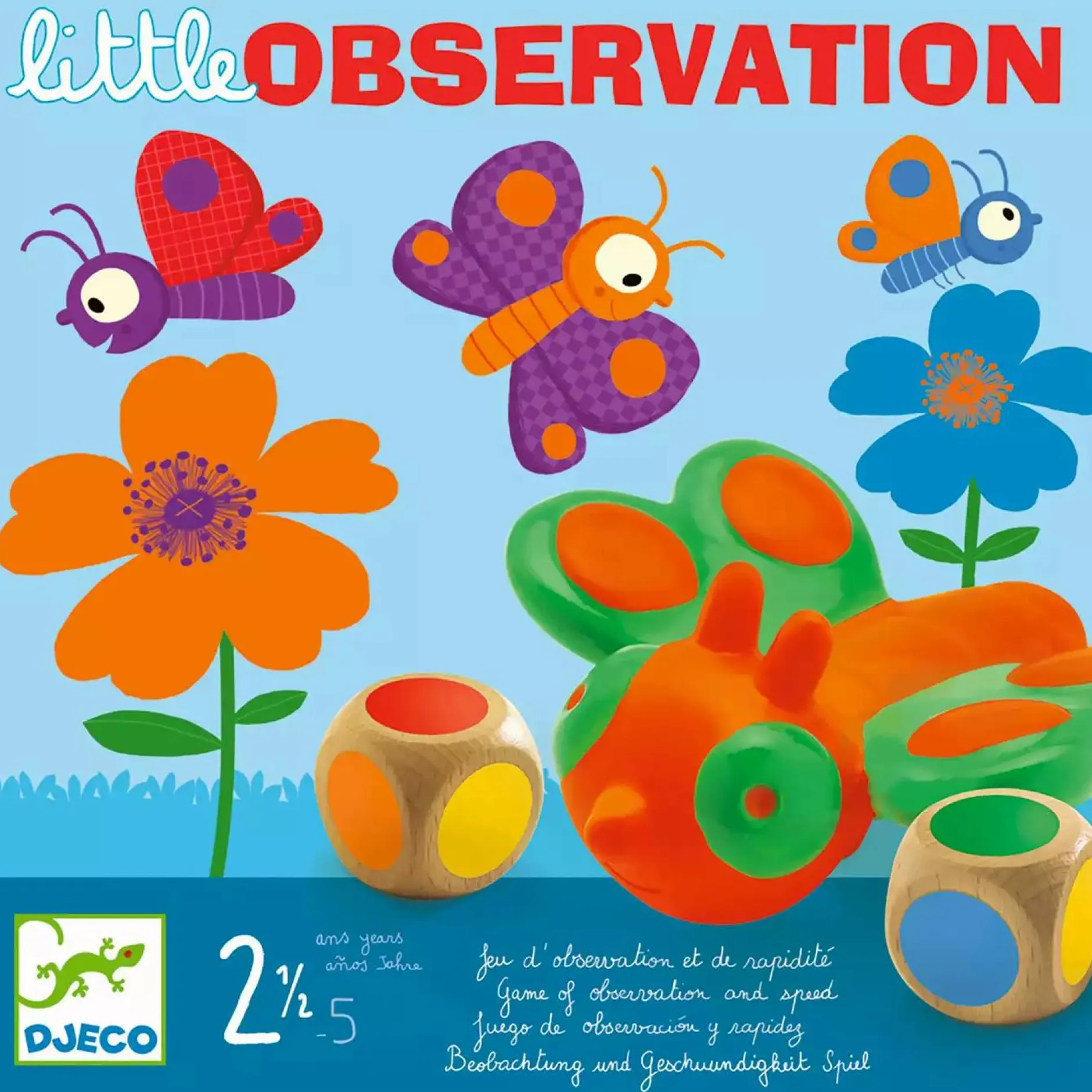 DJECO Little Observation*Kinder Lernspielzeug