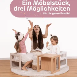 babybay Littlefoot babycube Schiefer*Kinder Lerntürme|Kindersitzgruppen